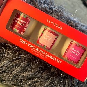 Sephora cozy vibes votive candle set holiday